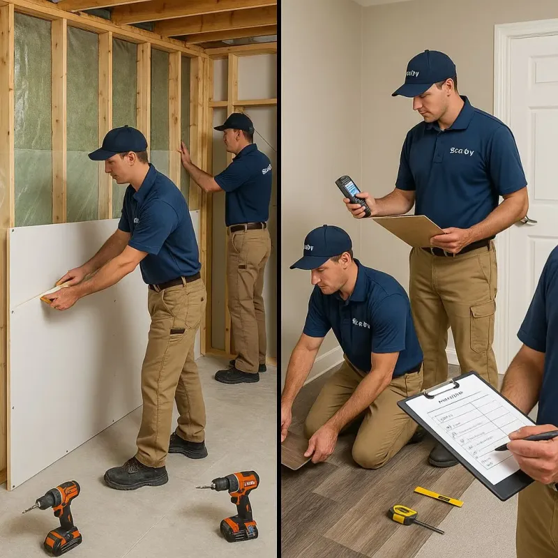 Repairs and Reconstruction process in Kaufman County, TX